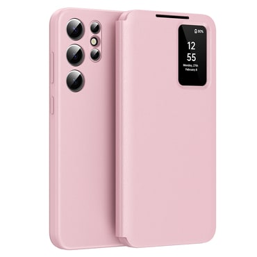 Etui Techsuit "SmartView" za Samsung Galaxy S22 Ultra - pink