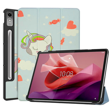 Maska Techsuit "FoldPro" za Lenovo Tab P12 - unicorn