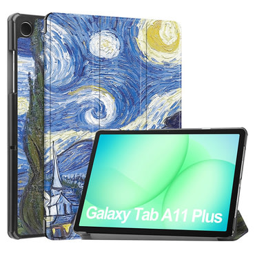 Maska Techsuit "FoldPro" za Samsung Galaxy Tab A9 Plus / Tab A11 Plus - starry night