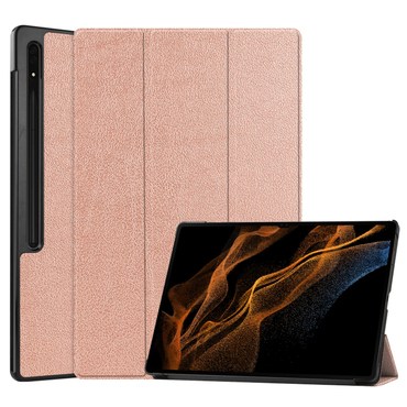 Maska Techsuit "FoldPro" za Samsung Galaxy Tab S8 Ultra / S9 Ultra / S10 Ultra - rose gold