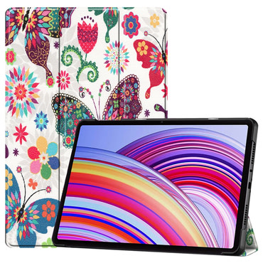Maska Techsuit "FoldPro" za Xiaomi Redmi Pad Pro / Redmi Pad Pro 5G / Xiaomi Poco Pad - butterfly