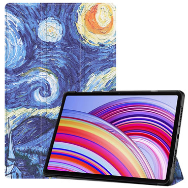 Maska Techsuit "FoldPro" za Xiaomi Redmi Pad Pro / Redmi Pad Pro 5G / Xiaomi Poco Pad - starry night