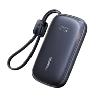 Power bank Baseus "EnerFill Qpow3 Ultra" 10000 mAh 22.5W s ugrađenim kabelom - crni