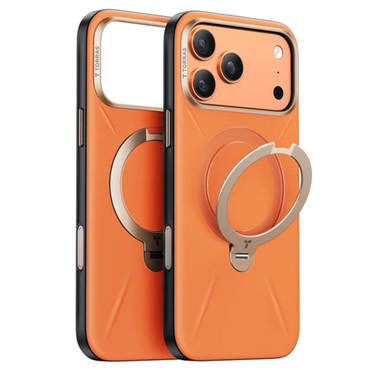Premium maska  Torras "Q3 VegSkin" za iPhone 17 Pro - orange