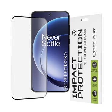 Premium 3D Full Body zaštitno staklo Techsuit za OnePlus 15R - crno