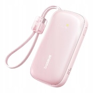 Power bank Baseus "EnerFill Qpow3 Ultra" 20000 mAh 22.5W s ugrađenim kabelom - nebula pink