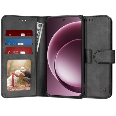 Torbica Techsuit "Diary Book" za OnePlus 15 - crna