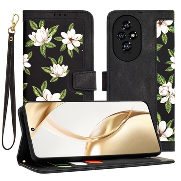 Torbica Techsuit "FlipCraft" za Honor 200 - flowers of the dawn