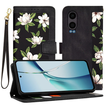 Torbica Techsuit "FlipCraft" za OnePlus Nord CE4 Lite - flowers of the dawn