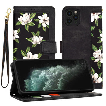Torbica Techsuit "FlipCraft" za iPhone 11 Pro Max - flowers of the dawn
