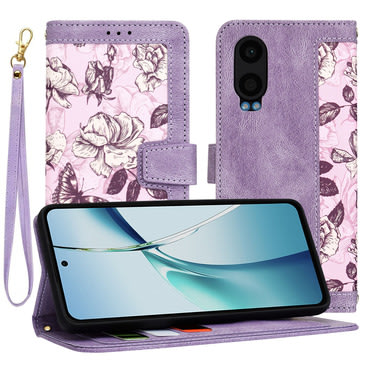 Torbica Techsuit "FlipCraft" za OnePlus Nord CE4 Lite - mysterious purple
