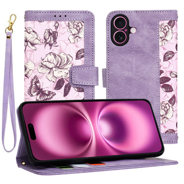 Torbica Techsuit "FlipCraft" za iPhone 16 Plus - mysterious purple