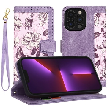 Torbica Techsuit "FlipCraft" za iPhone 13 Pro - mysterious purple