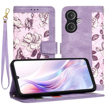Torbica Techsuit "FlipCraft" za Xiaomi Redmi 13C 5G - mysterious purple