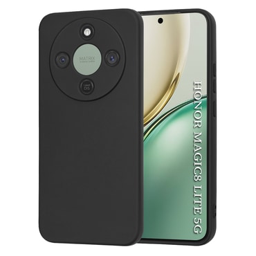 Silikonska maska Techsuit SoftFlex za Honor Magic8 Lite - crna