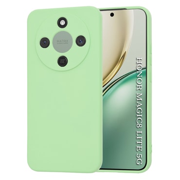 Silikonska maska Techsuit SoftFlex za Honor Magic8 Lite - mint