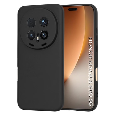 Silikonska maska Techsuit SoftFlex za Honor Magic8 Pro - crna