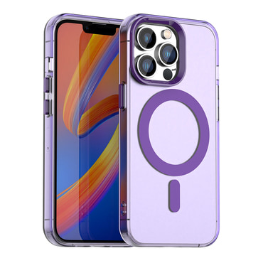 Hibridna maska Techsuit "CandyCase MagSafe" za  iPhone 12 Pro Max - purple