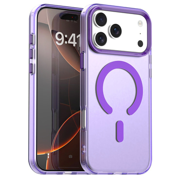 Hibridna maska Techsuit "CandyCase MagSafe" za iPhone 17 Pro - purple