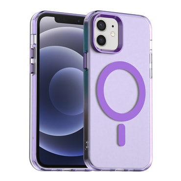 Hibridna maska Techsuit "CandyCase MagSafe" za iPhone 12 / iPhone 12 Pro - purple