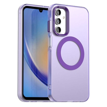 Hibridna maska Techsuit "CandyCase MagSafe" za Samsung Galaxy A15 - purple