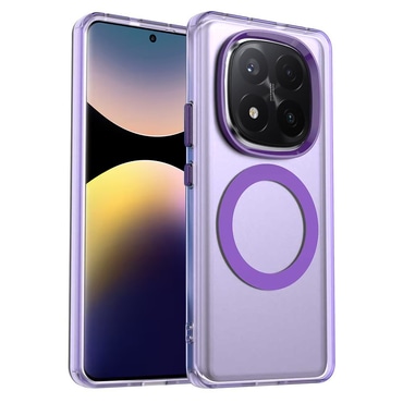 Hibridna maska Techsuit "CandyCase MagSafe" za Xiaomi Redmi Note 14 Pro Plus 5G - purple