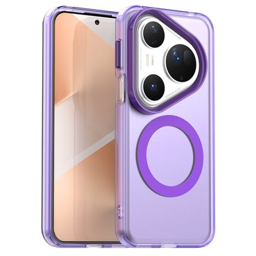 Hibridna maska Techsuit "CandyCase MagSafe" za Huawei Pura 80 Ultra - purple