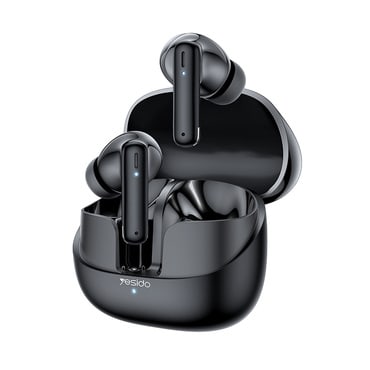 Bežične Bluetooth slušalice Yesido "TWS26" s fizičkim blokiranjem zvuka okoline - black