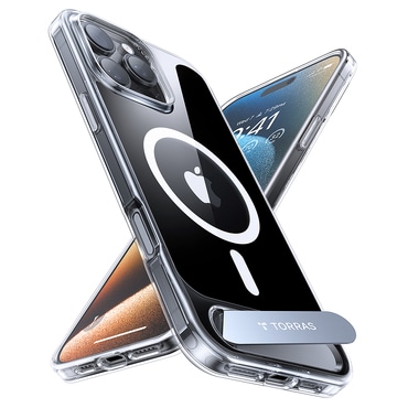 Premium maska Torras "Pstand" za iPhone 16 Pro Max - clear