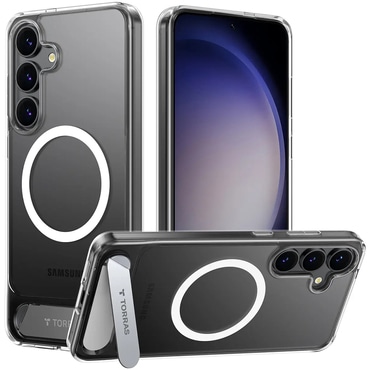 Premium maska Torras "Pstand" za Samsung Galaxy S25 Plus - clear