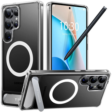 Premium maska Torras "Pstand" za Samsung Galaxy S25 Ultra - clear