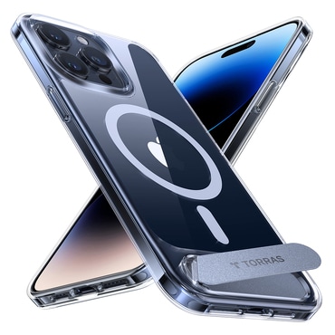 Premium maska Torras "Pstand" za iPhone 15 Pro Max - clear