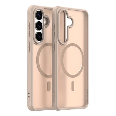 Hibridna maska "HaloFrost II MagSafe" za Samsung Galaxy S26 Plus - gold