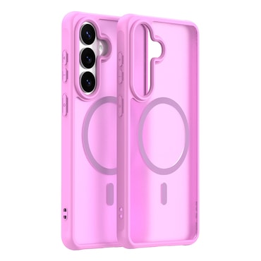 Hibridna maska "HaloFrost II MagSafe" za Samsung Galaxy S26 Plus - pink
