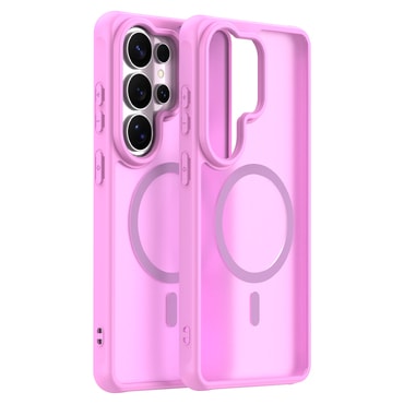 Hibridna maska "HaloFrost II MagSafe" za Samsung Galaxy S26 Ultra - pink