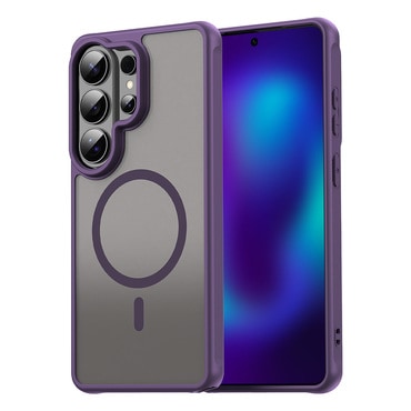 Hibridna maska "HaloFrost II MagSafe" za Samsung Galaxy S26 Ultra - purple