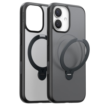 Premium maska Torras "Ostand Spin" za iPhone 17 - black