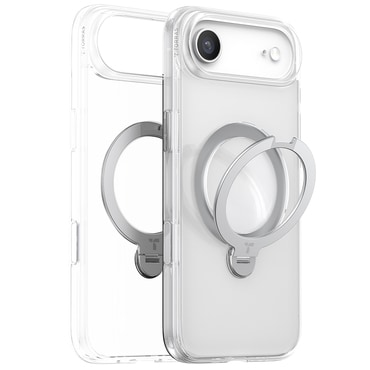 Premium maska Torras "Ostand Spin" za iPhone Air - clear
