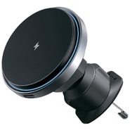 Automobilski držač za telefon - MagSafe Qi2 15W Proove "Magic Circle Pro"za ventilacijski utor - crni