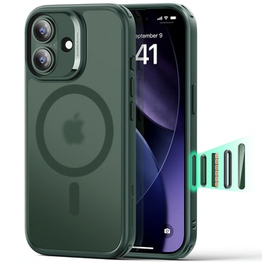 Hibridna maska ESR "Classic Hybrid HaloLock" za iPhone 17 - frosted green