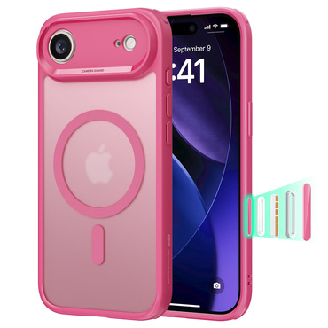 Hibridna maska ESR "Classic Hybrid HaloLock" za iPhone Air - frosted pink