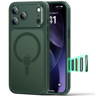 Hibridna maska ESR "Classic Hybrid HaloLock" za iPhone 17 Pro - frosted green