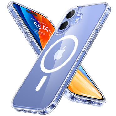 Premium maska Torras "Diamond MagSafe" za iPhone 16 Plus - clear