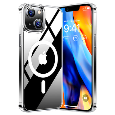 Premium maska Torras "Diamond MagSafe" za iPhone 15 - clear