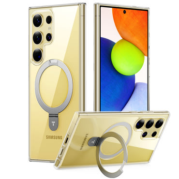 Premium maska Torras "Ostand" za Samsung Galaxy S24 Ultra - clear