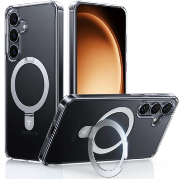 Premium maska Torras "Ostand" za Samsung Galaxy S25 - clear