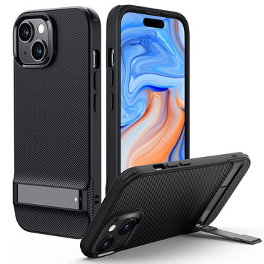Hibridna maska ESR "Classic Hybrid HaloLock" za iPhone 15 Plus - translucent black