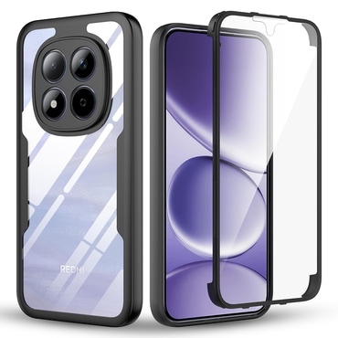 Hibridna Full Body maskica Techsuit "ColorVerse 360" za Xiaomi Redmi Note 15 Pro 5G - crna