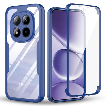 Hibridna Full Body maskica Techsuit "ColorVerse 360" za Xiaomi Redmi Note 15 Pro 5G - blue