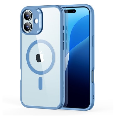 Hibridna maska ESR "Classic Hybrid HaloLock" za iPhone 16 - clear blue